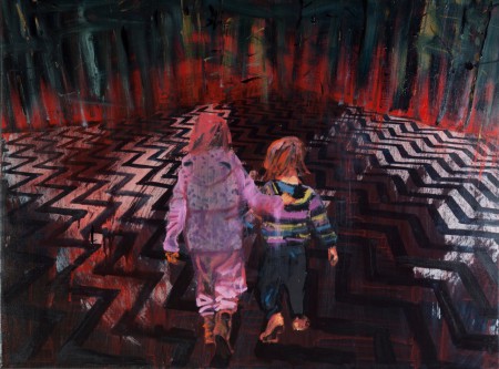 A szoba 60x80 olaj vászon